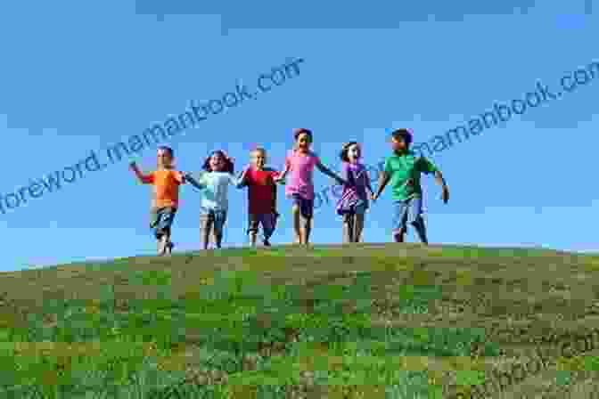 A Group Of Boys Playing In A Field The Complete Works Of Mark Twain