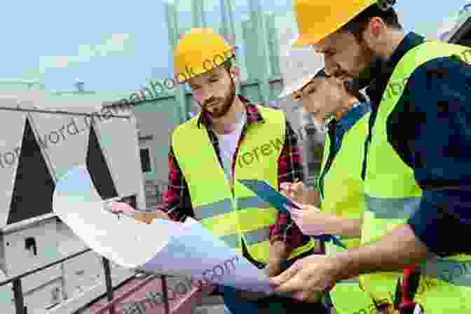 A Group Of Workers Wearing Hard Hats, Safety Glasses, And High Visibility Vests On A Construction Site. Kidpower Confident Kids 10 Assignments: Creating A Common Understanding About People Safety