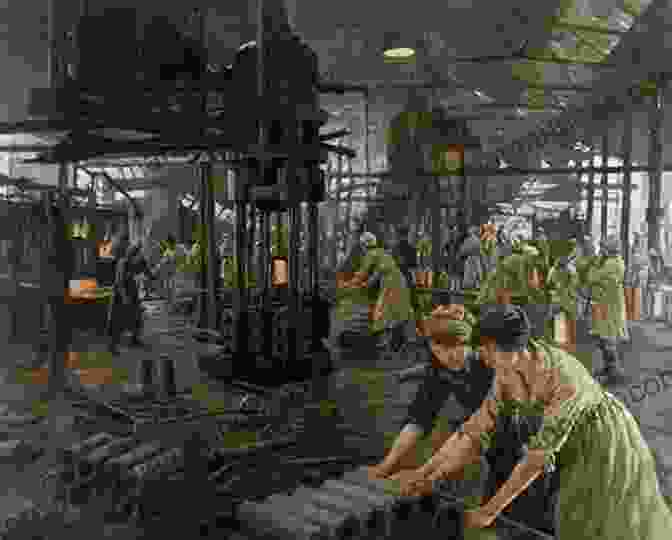 A Painting Of A Factory During The Industrial Revolution The Origin Of Capitalism: A Longer View