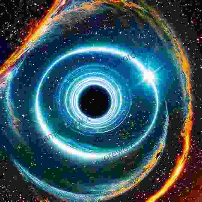 A Vast Expanse Of Deep Space With A Colossal Black Hole At Its Center, Surrounded By Swirling Accretion Disks And Jets Of High Energy Particles Devourer Of Skies (Devourers 1)