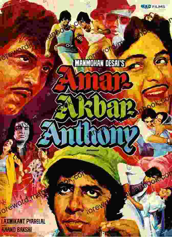 Amar Akbar Anthony Movie Poster 1970s Bollywood: The 50 Must See Hindi Movies