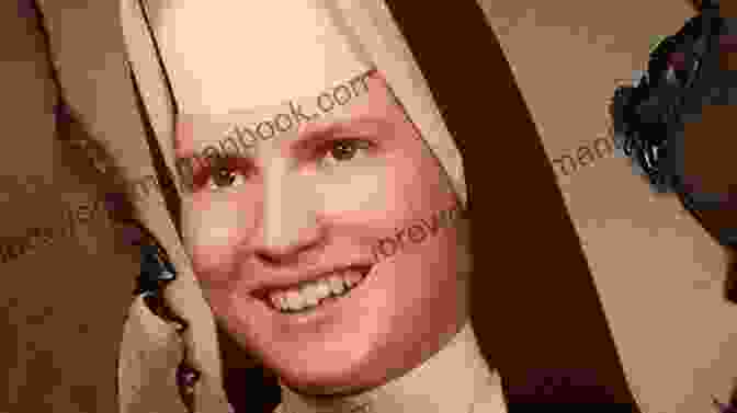 Black And White Portrait Of Sr. Cathy Cesnik, A Smiling Young Nun. Good Little Girls (The Keepers 2)