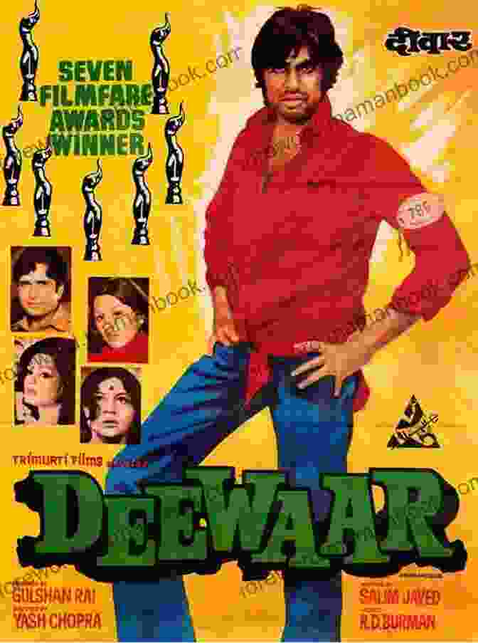 Deewaar Movie Poster 1970s Bollywood: The 50 Must See Hindi Movies