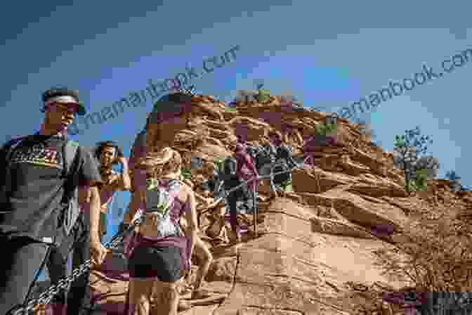 Hikers On The Private Angel Peak Trail Angel Peak Suite