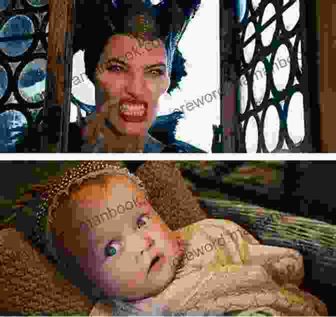 Maleficent Holding Princess Aurora As A Baby In The Movie Maleficent: Mistress Of Evil Carabosse And The Spindle Spell: A Retelling Of Sleeping Beauty (A Villain S Ever After)