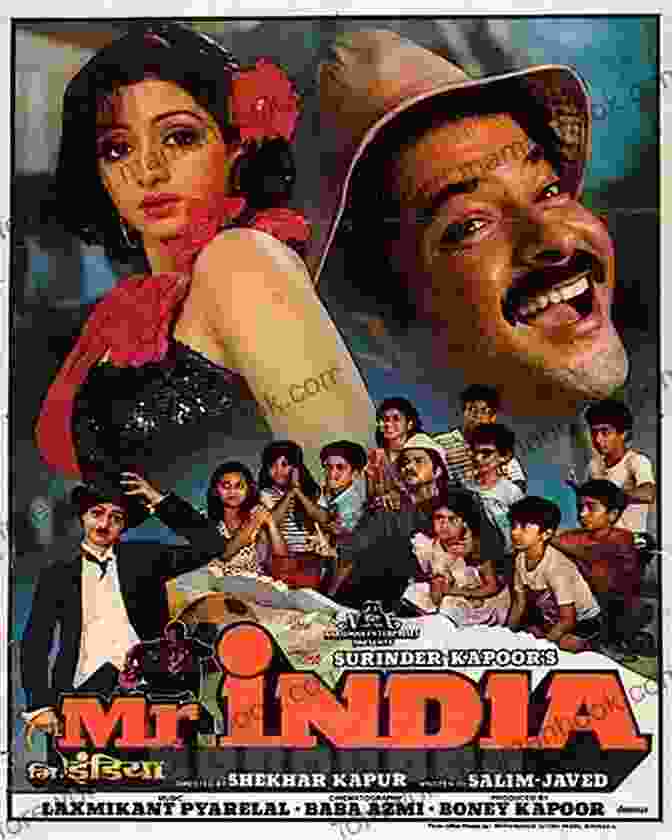 Mr. India Movie Poster 1970s Bollywood: The 50 Must See Hindi Movies