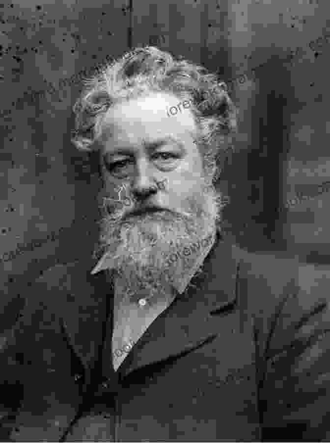 Portrait Of William Morris, A Victorian Artist And Designer, With A Serious Expression, Long Flowing Hair, And A Mustache V A Introduces: William Morris