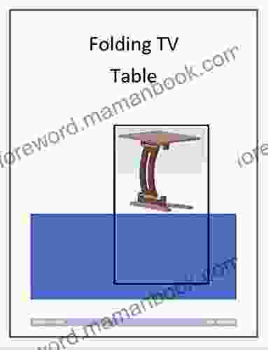 Folding TV Table Paul Anderson