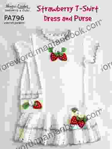 Crochet Pattern Strawberry T Shirt Dress PA796 R