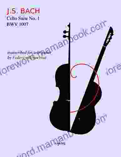 Johann Sebastian Bach Cello Suite No 1 Transcribed For Guitar By Federico Bonacossa